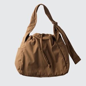 Uniqlo Soft Puffy Shoulder Bag | Brown